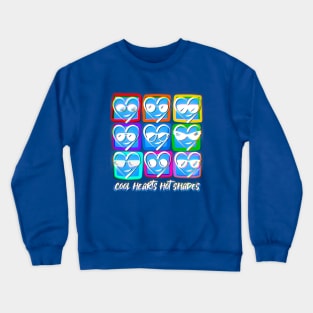 Cool Hearts Hot Shades Crewneck Sweatshirt